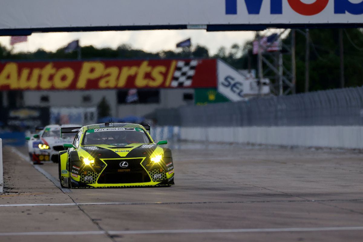 第2戦デイトナ、第3戦セブリングで連勝を飾ったエイム・バッサー・サリバンの14号車レクサスRC F GT3