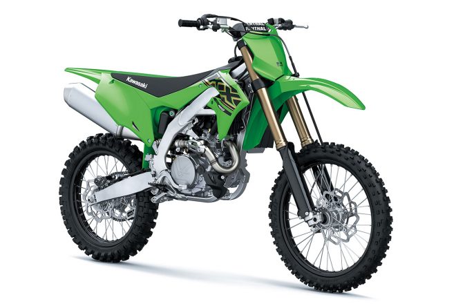 2021年モデルのカワサキKX450