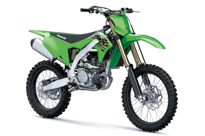 2021年モデルのカワサキKX250