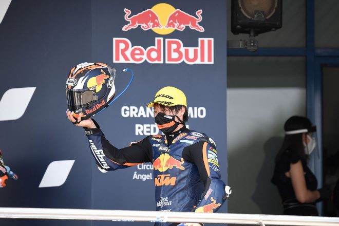 2020MotoGP第2戦スペインGP Moto2クラス：長島哲太（Red Bull KTM Ajo）