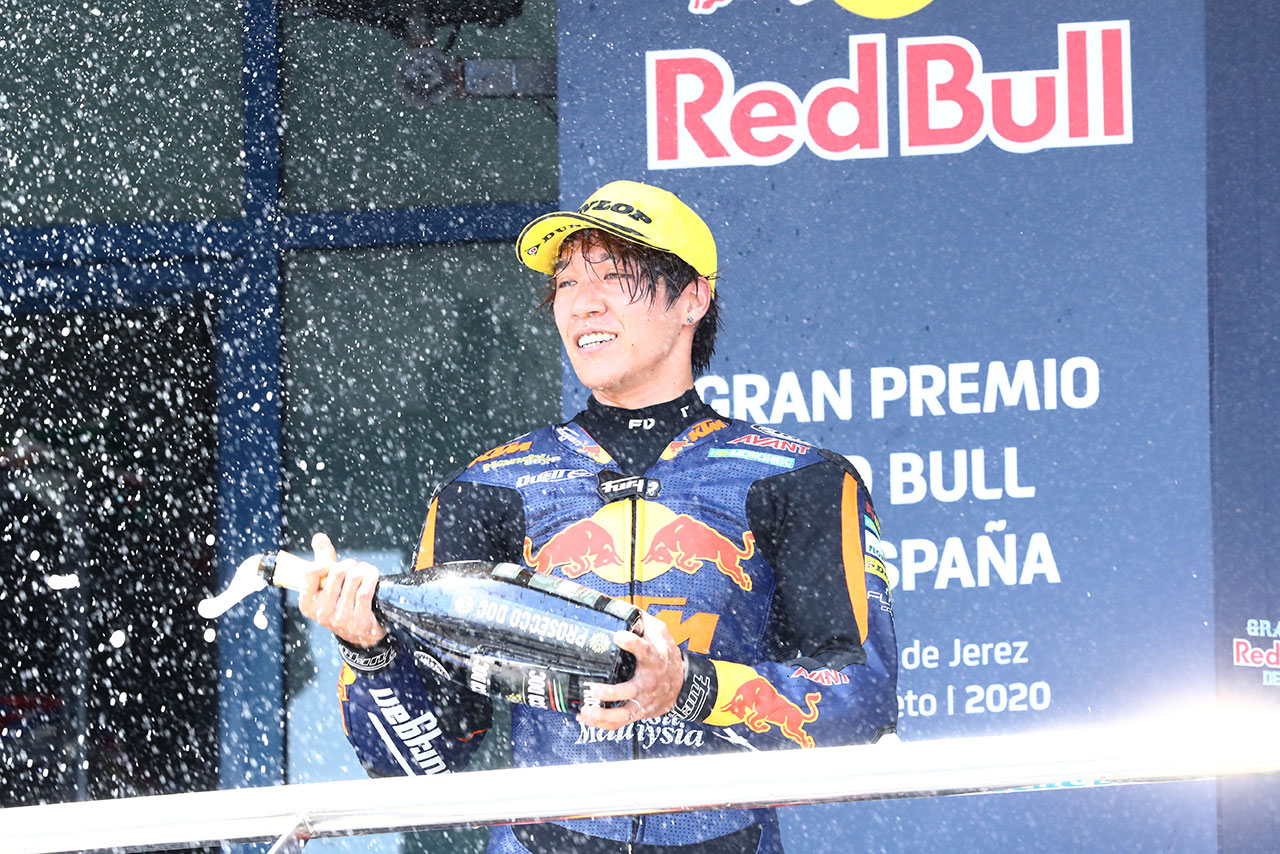 2020MotoGP第2戦スペインGP Moto2クラス：長島哲太（Red Bull KTM Ajo）