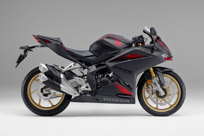ホンダCBR250RR（マットガンパウダーブラックメタリック）