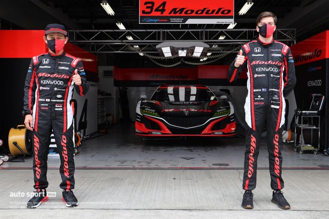 34　Modulo Drago CORSE 道上龍／ジェイク・パーソンズ レーシングスーツ：スパルコ