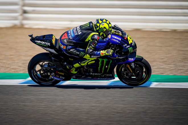 2020年MotoGP第3戦アンダルシアGP バレンティーノ・ロッシ(モンスターエナジー・ヤマハMotoGP)