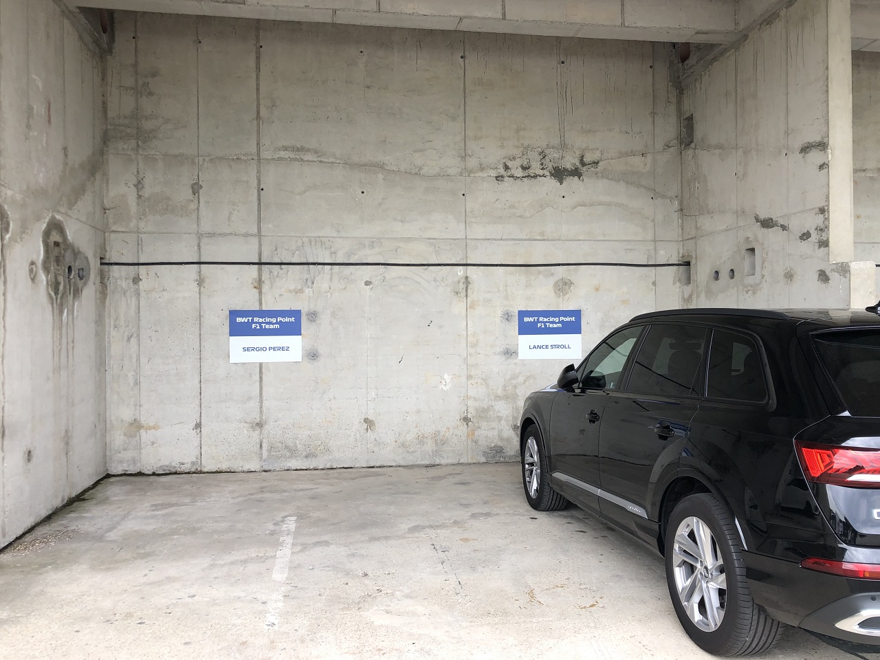 2020年F1第3戦ハンガリーGP　レーシングポイントのふたりのための駐車場