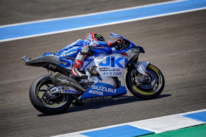 2020年MotoGP第3戦アンダルシアGP：アレックス・リンス（チーム・スズキ・エクスター）