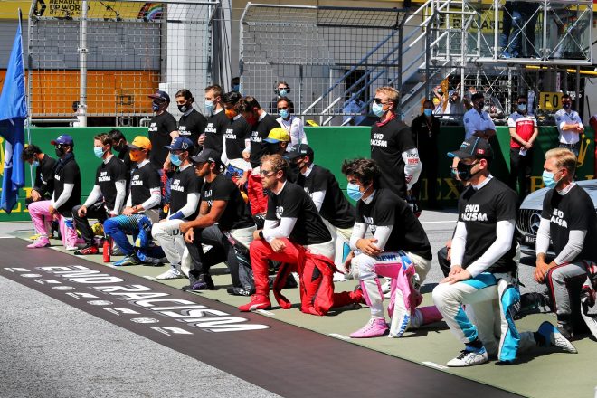 2020年F1オーストリアGP　決勝前のドライバーたち