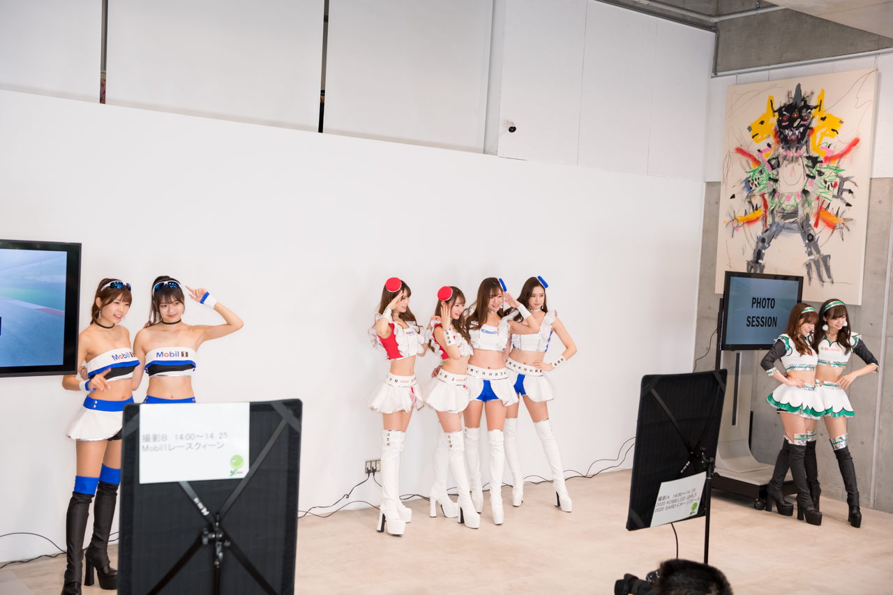 ユニットごとに分かれて行われたフォトセッション