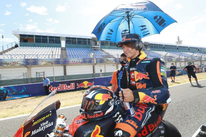 2020年MotoGP第3戦アンダルシアGP　Moto2：長島哲太（Red Bull KTM Ajo）