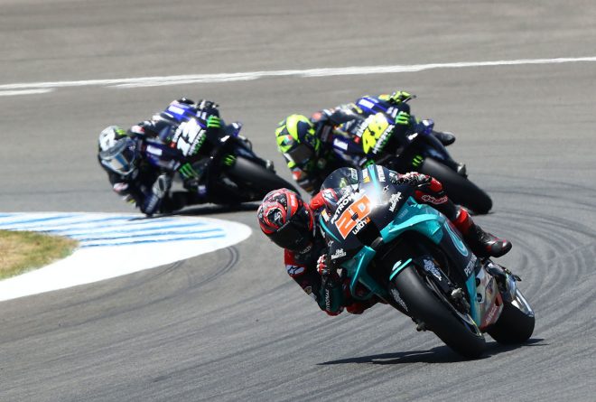 2020年MotoGP第3戦アンダルシアGP　ファビオ・クアルタラロ（ペトロナス・ヤマハSRT）