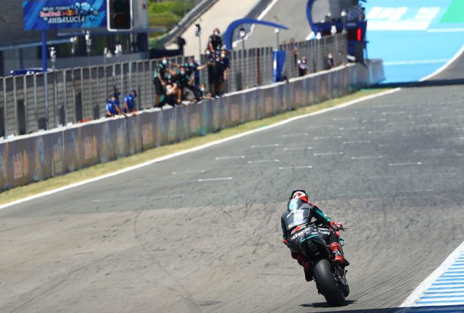 2020年MotoGP第3戦アンダルシアGP　ファビオ・クアルタラロ（ペトロナス・ヤマハSRT）