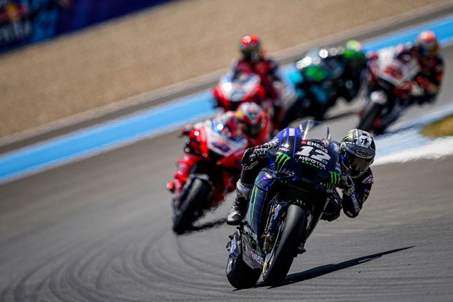 2020年MotoGP第3戦アンダルシアGP決勝　マーベリック・ビニャーレス（モンスターエナジー・ヤマハMotoGP）