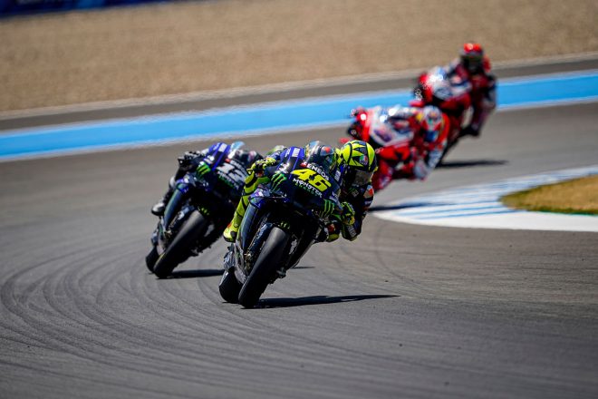 2020年MotoGP第3戦アンダルシアGP決勝　バレンティーノ・ロッシ（モンスターエナジー・ヤマハMotoGP）
