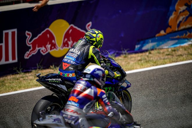 2020年MotoGP第3戦アンダルシアGP決勝　バレンティーノ・ロッシ（モンスターエナジー・ヤマハMotoGP）