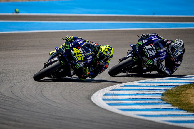 2020年MotoGP第3戦アンダルシアGP決勝　バレンティーノ・ロッシ（モンスターエナジー・ヤマハMotoGP）
