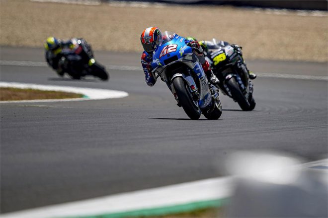 2020年MotoGP第3戦アンダルシアGP決勝　アレックス・リンス（チーム・スズキ・エクスター）