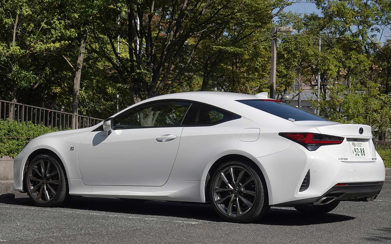 レクサス350のリヤスタイル