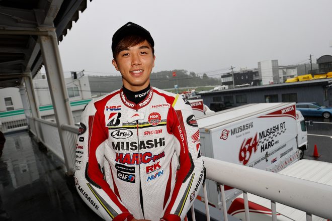2020年全日本ロードSUGO公開テスト初日：水野涼（MuSASHi RT HARC-PRO.Honda）