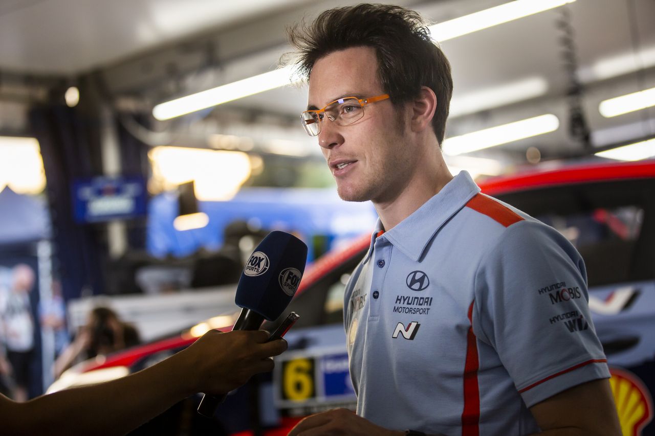 ヒュンダイ・モータースポーツのティエリー・ヌービル