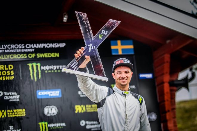 2019年、ワイルドカード枠で参戦した自身唯一のWorldRXイベントで勝利を飾ったセバスチャン・エリクソン