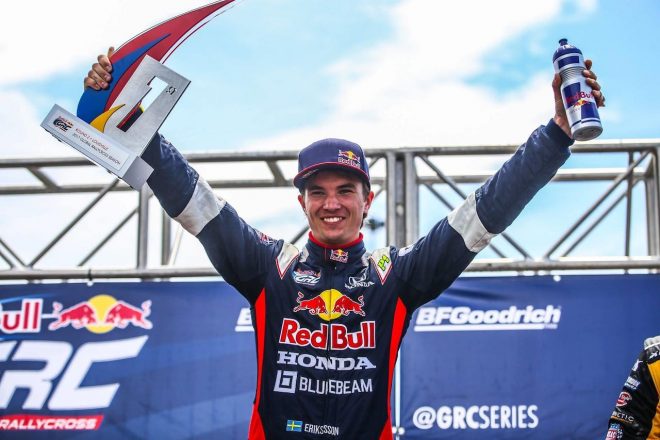 GRCでは2017年第2戦ルイヴィルで『ホンダ・シビッククーペ RXスーパーカー』唯一の勝利も挙げている