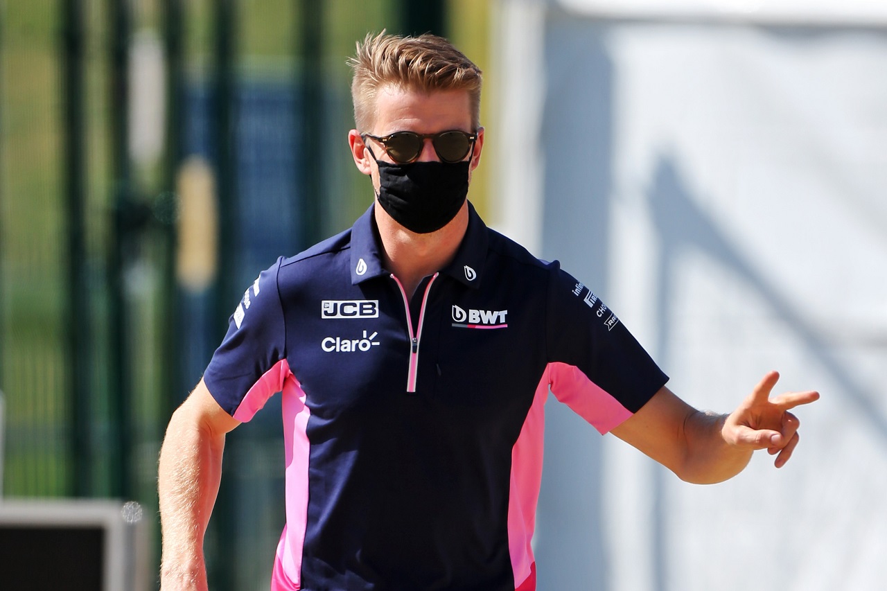 2020年F1第4戦イギリスGP　金曜FP1でのニコ・ヒュルケンベルグ（レーシングポイント）