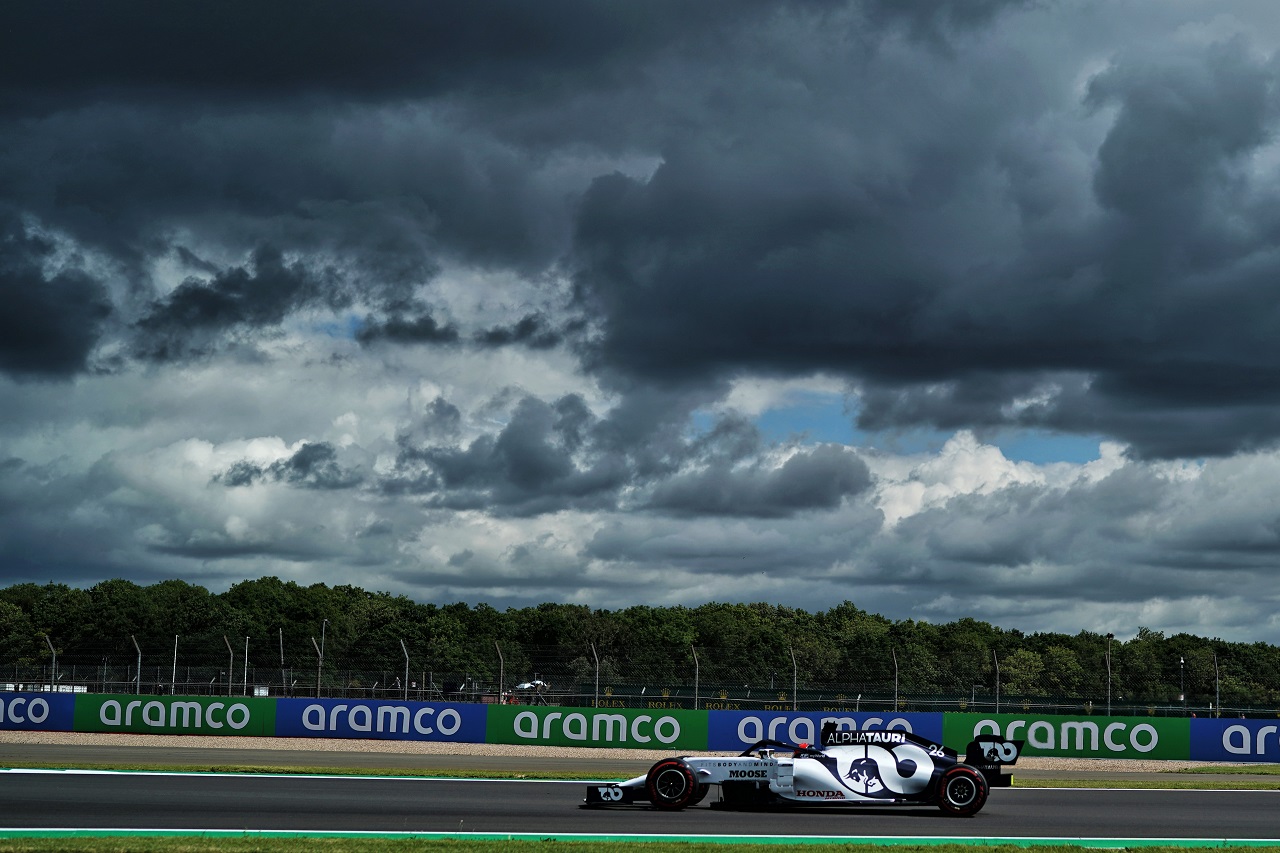 2020年F1第4戦イギリスGP　ダニール・クビアト（アルファタウリ・ホンダ）