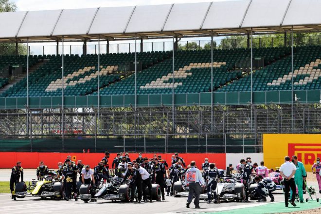2020年F1第4戦イギリ2020年F1第4戦イギリスGP　グリッドスGP