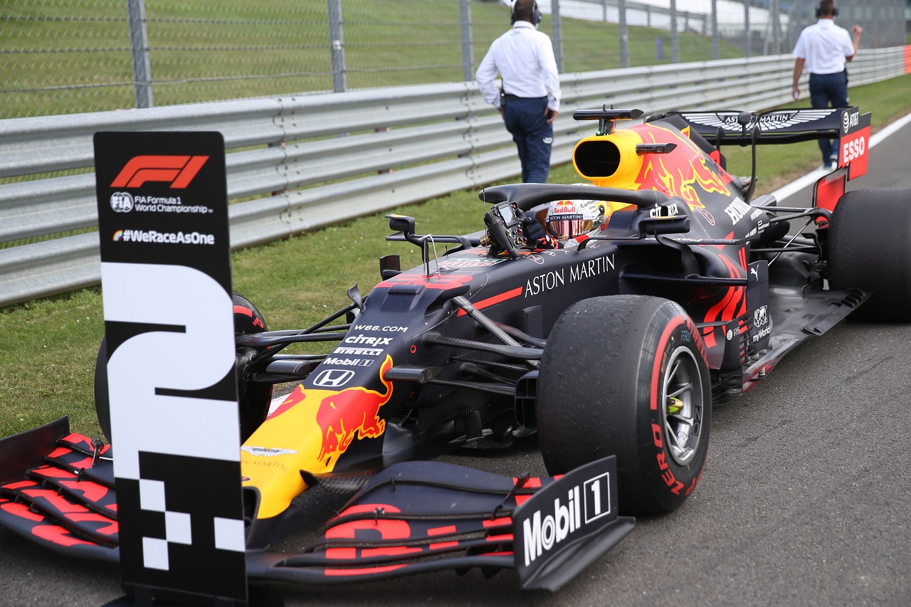 2020年F1第4戦イギリスGP　マックス・フェルスタッペン（レッドブル・ホンダ）が2位獲得