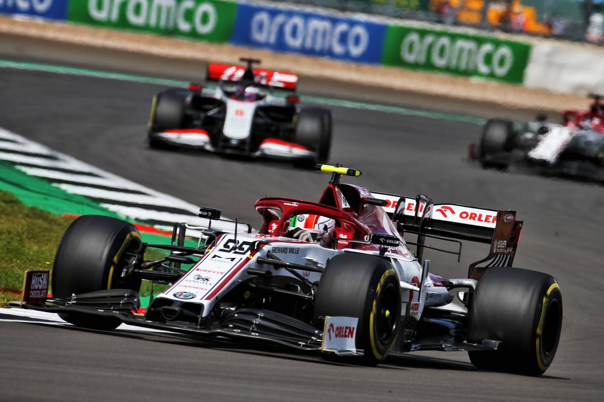 2020年F1第4戦イギリスGP　アントニオ・ジョビナッツィ（アルファロメオ）