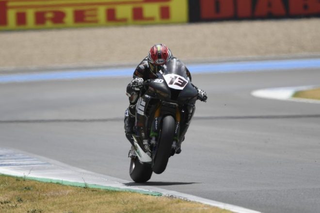 2020年SBK第2戦スペイン　高橋巧（MIEレーシング・アルティア・ホンダ・チーム）