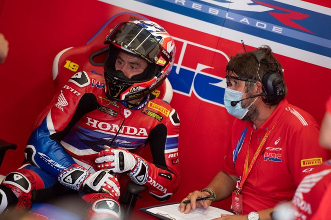 2020年SBK第2戦スペイン　アルバロ・バウティスタ（Team HRC）