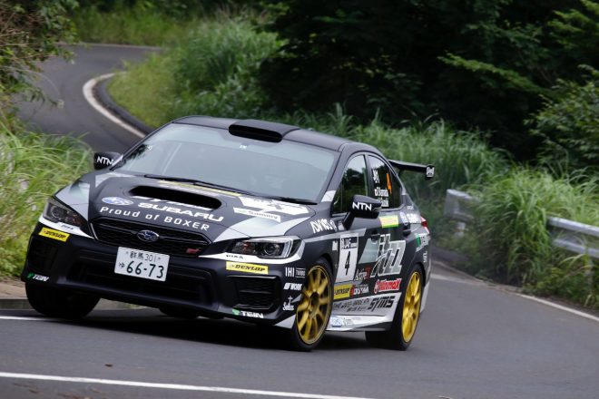 ラリー丹後で2020年シーズン初勝利を挙げた鎌田卓麻／鈴木裕（スバルWRX STI）