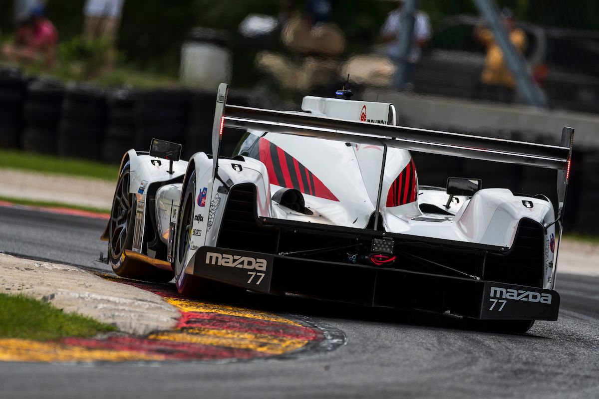 総合6位でフィニッシュした77号車マツダRT24-P