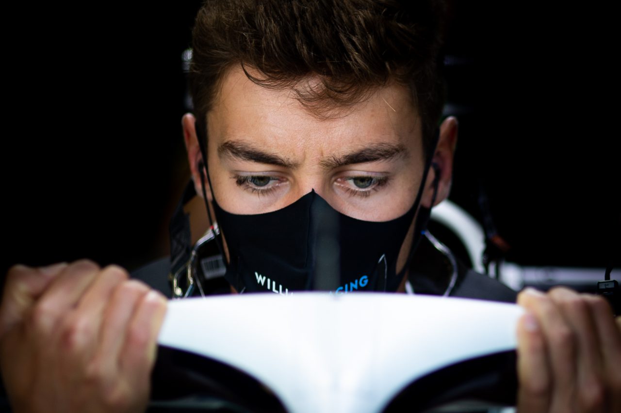 2020年F1第4戦イギリスGP　ジョージ・ラッセル（ウイリアムズ）