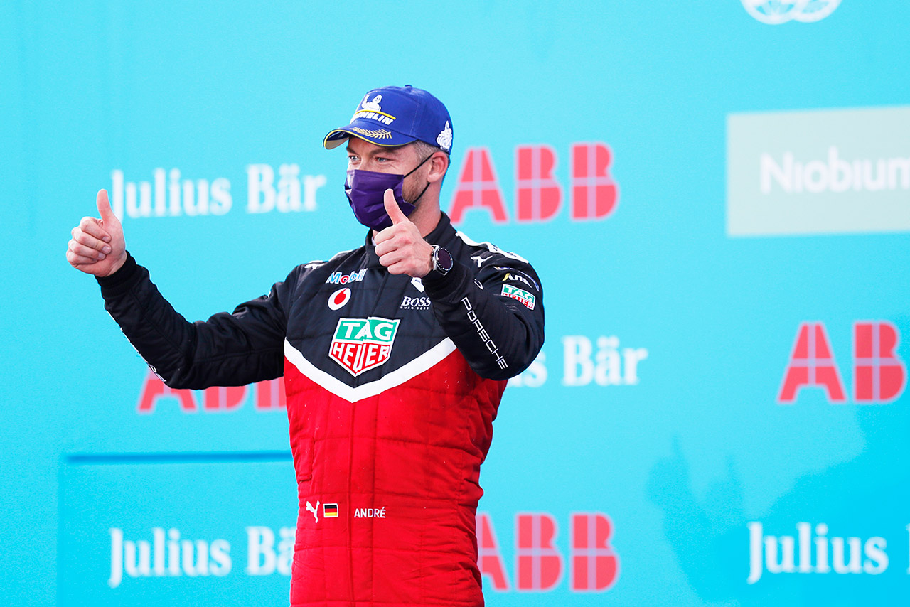 2019／20年フォーミュラE第6戦　2位表彰台を獲得したロッテラー