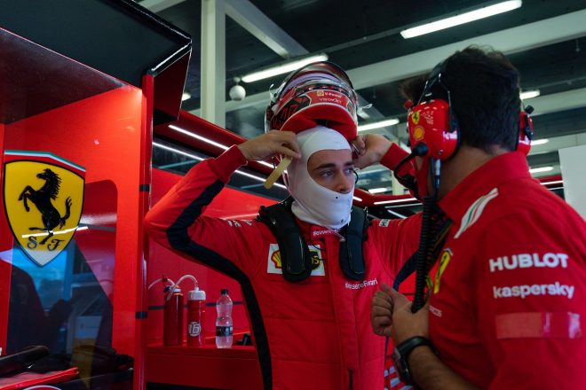 2020年F1第5戦70周年記念GP　シャルル・ルクレール（フェラーリ）