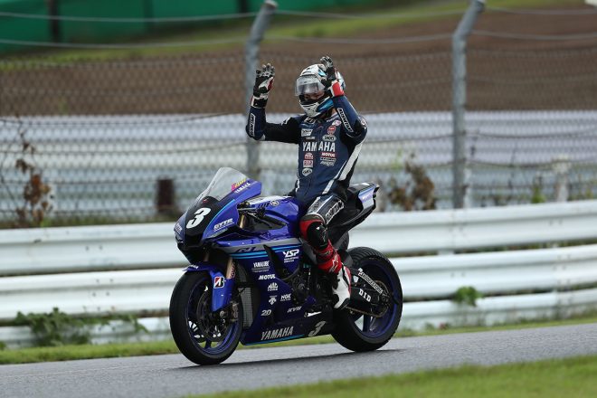 2020年全日本ロード第1戦SUGO：レース1でポール・トゥ・ウインを決めた野左根航汰（YAMAHA FACTORY RACING TEAM）