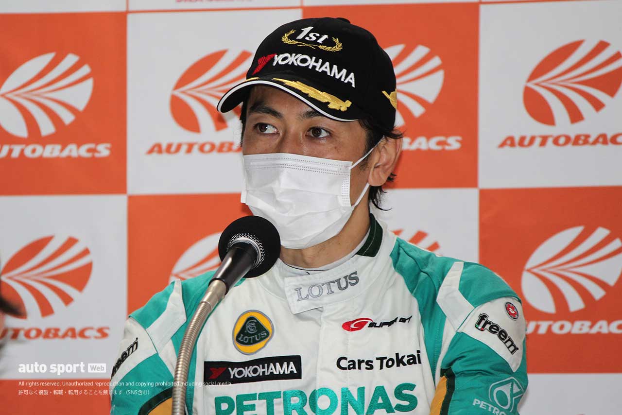 2020年スーパーGT第2戦富士　シンティアム・アップル・ロータス（加藤寛規／柳田真孝）