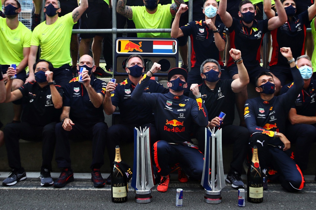 2020年F1第5戦70周年記念GP　マックス・フェルスタッペンによりレッドブル・ホンダが今季初優勝