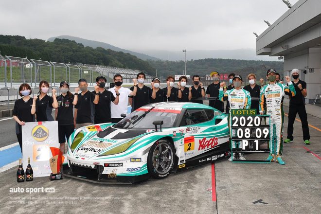 2020年スーパーGT第2戦富士　シンティアム・アップル・ロータス（加藤寛規／柳田真孝）