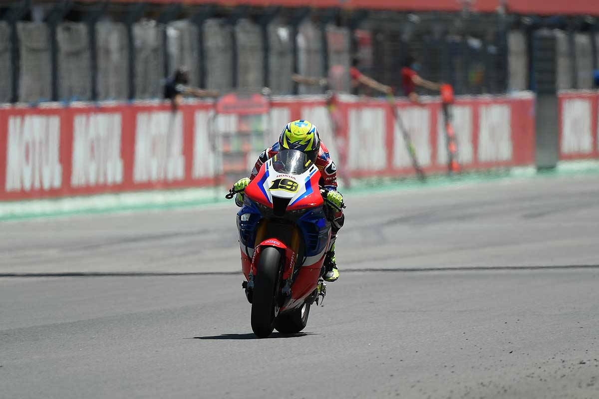 2020年SBK第3戦ポルトガル　アルバロ・バウティスタ（Team HRC）