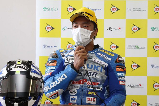 2020年全日本ロード第1戦SUGO：津田拓也（WestPower・S-SPORTS・SUZUKI）