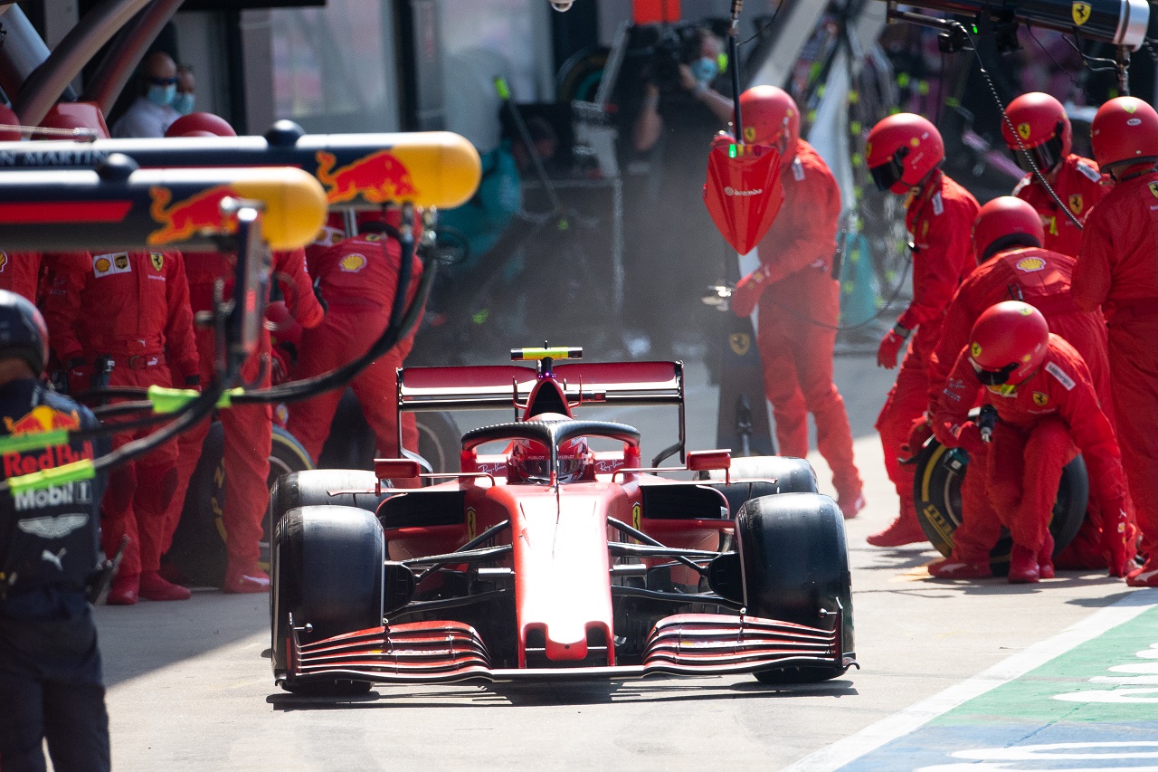 2020年F1第5戦70周年記念GP　シャルル・ルクレール（フェラーリ）