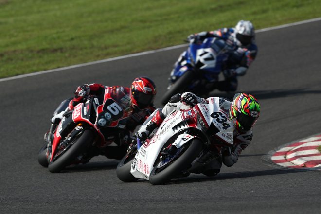 2020年全日本ロード第1戦SUGO：JSB1000レース2 表彰台争い