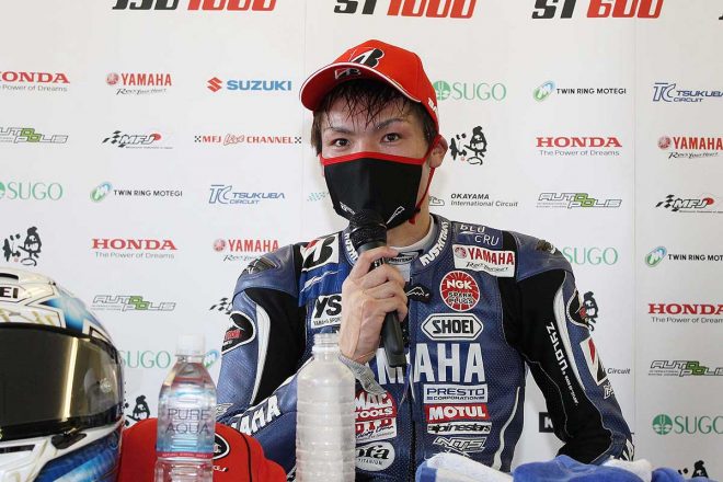 2020年全日本ロード第1戦SUGO　野左根航汰（YAMAHA FACTORY RACING TEAM）