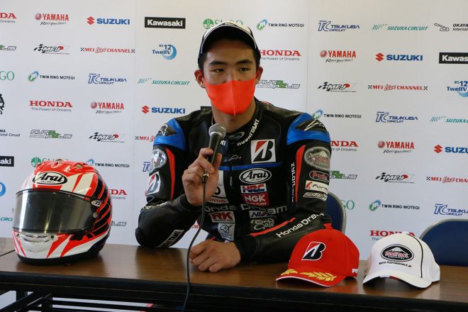 濱原颯道（Honda Dream RT 桜井ホンダ）／2020年全日本ロード第1戦SUGO