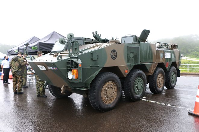 陸上自衛隊 96式装輪装甲車