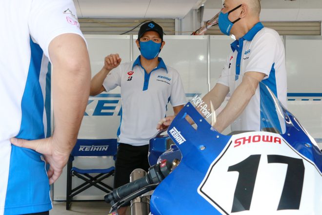 清成龍一(Keihin Honda Dream SI Racing)/2020年全日本ロード第1戦SUGO