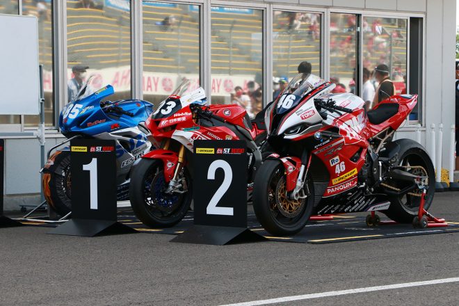 ST1000クラストップ3のマシン/2020年全日本ロード第1戦SUGO